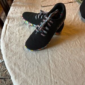 NOBULL Black Sneakers with Multicolor Accents